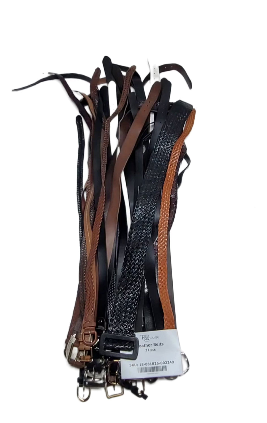 Leather Belts 37 pcs