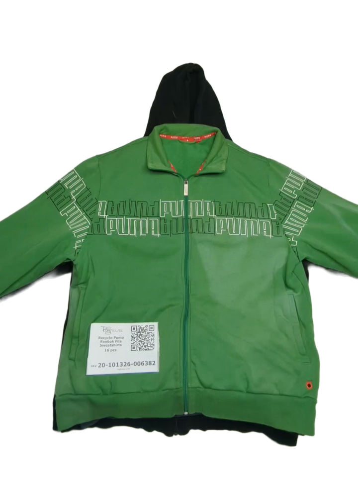 Recycle Puma Reebok Fila Sweatshirts 16 pcs