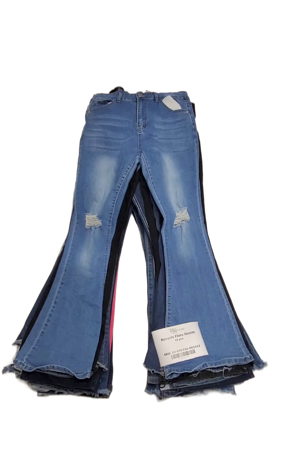 Recycle Flare Denim 25 pcs