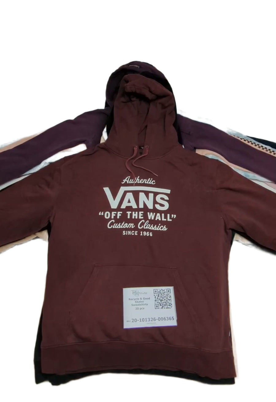 Recycle & Good Skater Sweatshirts 20 pcs