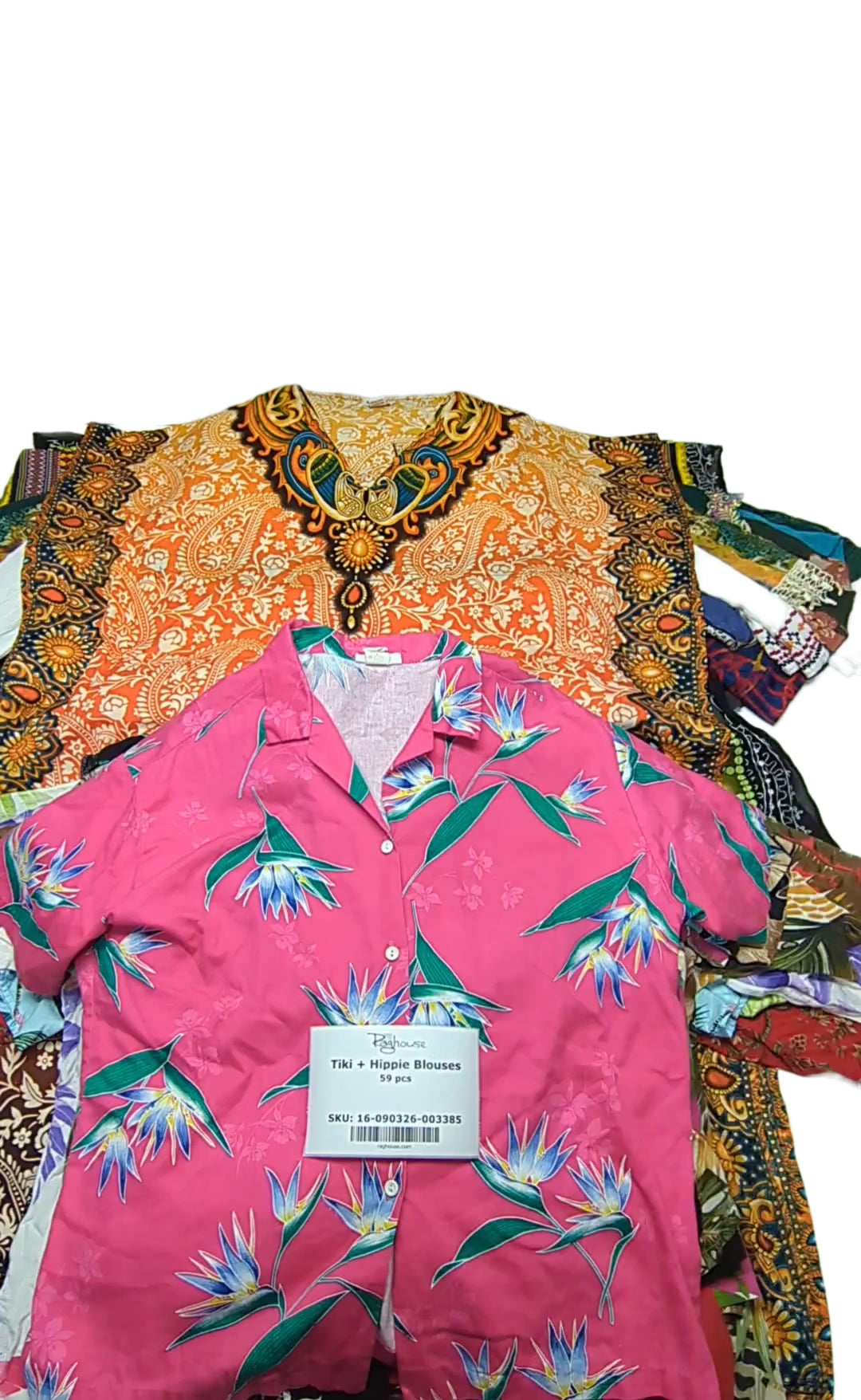 Tiki + Hippie Blouses 59 pcs