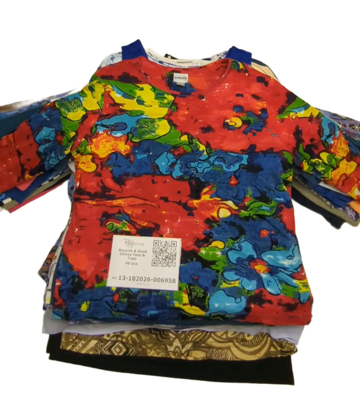 Recycle & Good Chicos Tees & Tops 60 pcs