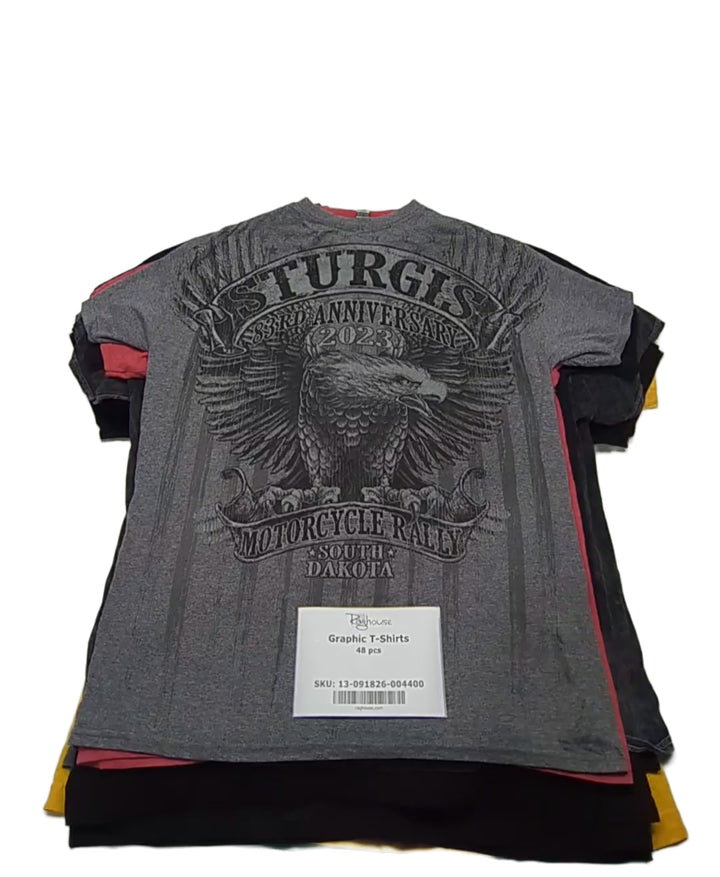 Graphic T-Shirts 48 pcs