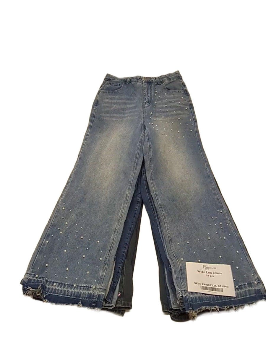 Wide Leg Jeans 18 pcs