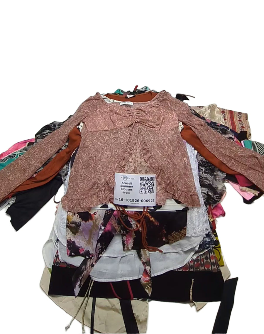 Araceli Summer Blouses 69 pcs