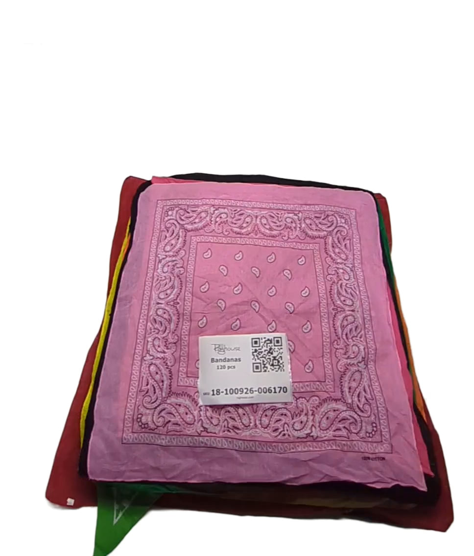 Bandanas 120 pcs