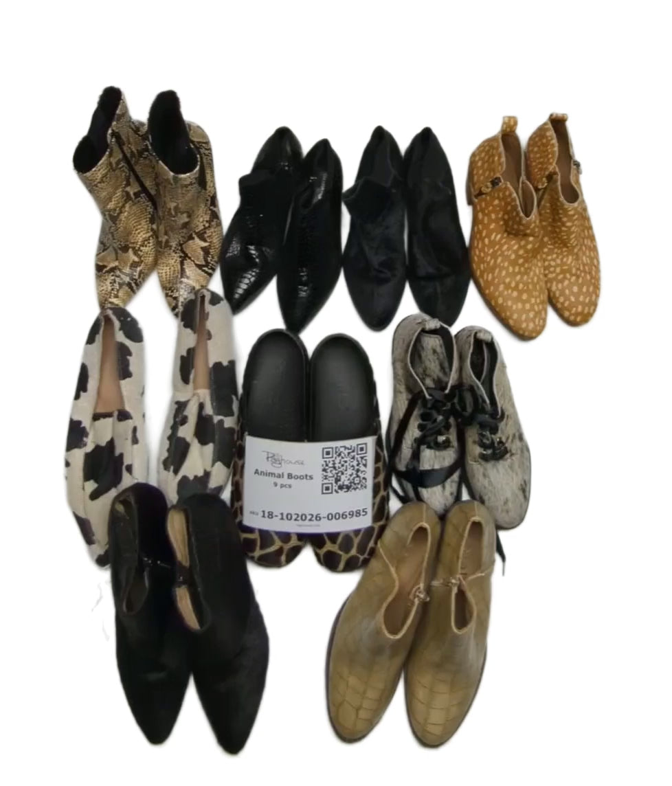 Animal Boots 9 pcs