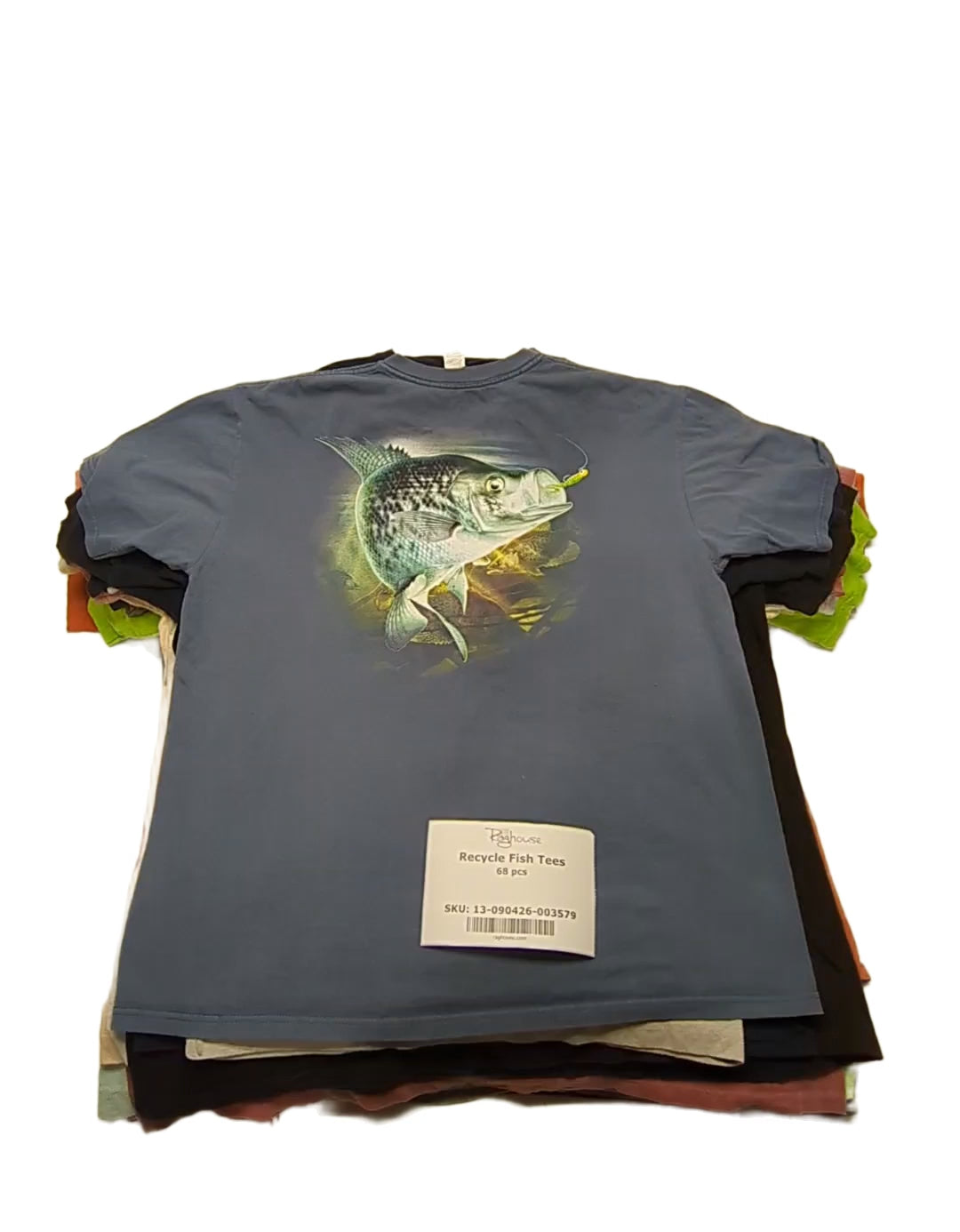 Recycle Fish Tees 68 pcs