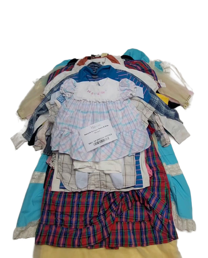 Recycle Vintage Baby & Kids 65 pcs