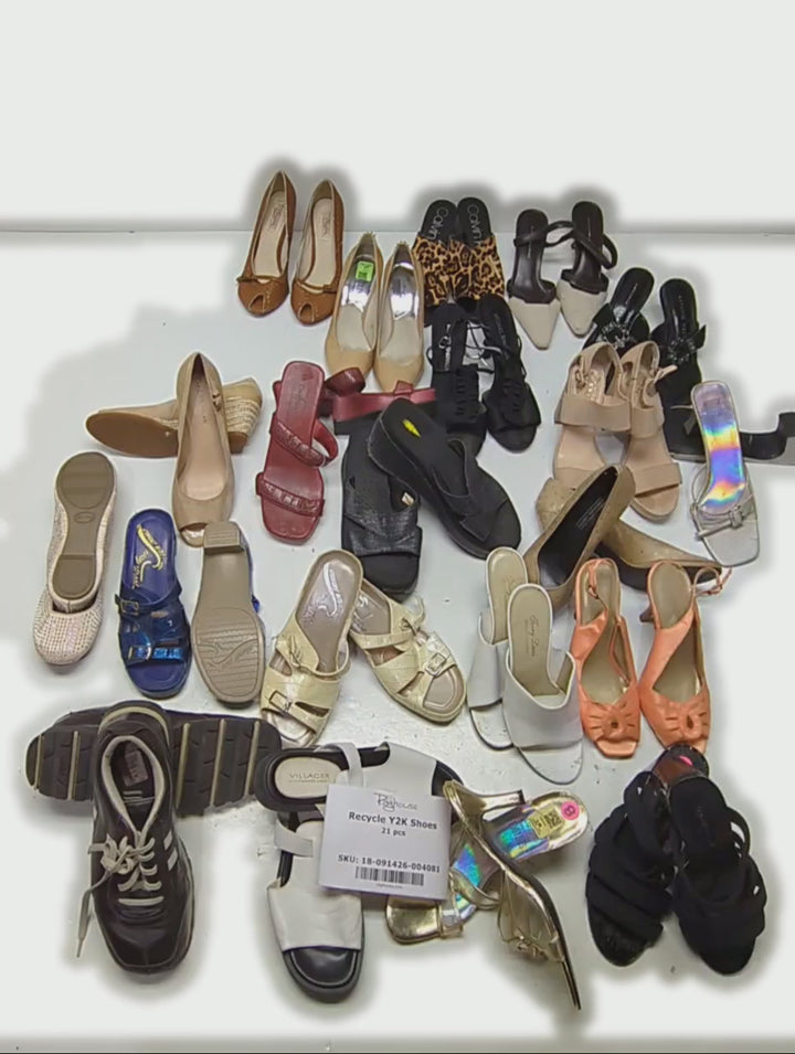 Recycle Y2K Shoes 21 pcs