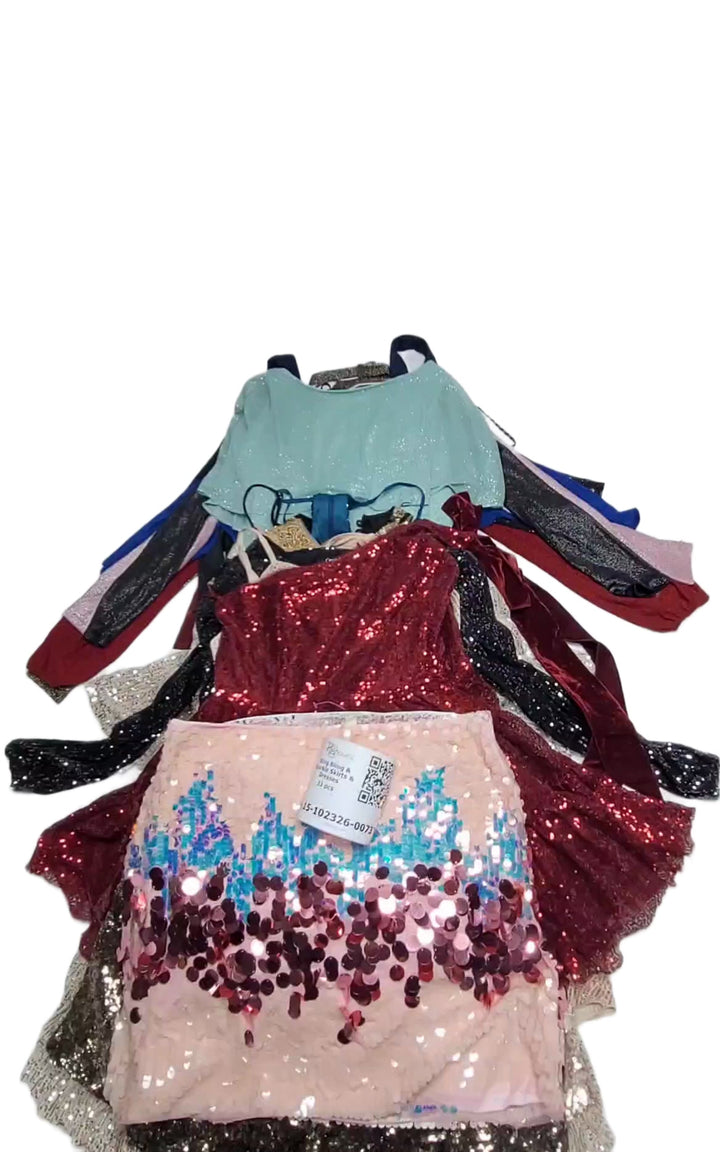 Bling Bling & Sparkle Skirts & Dresses 33 pcs