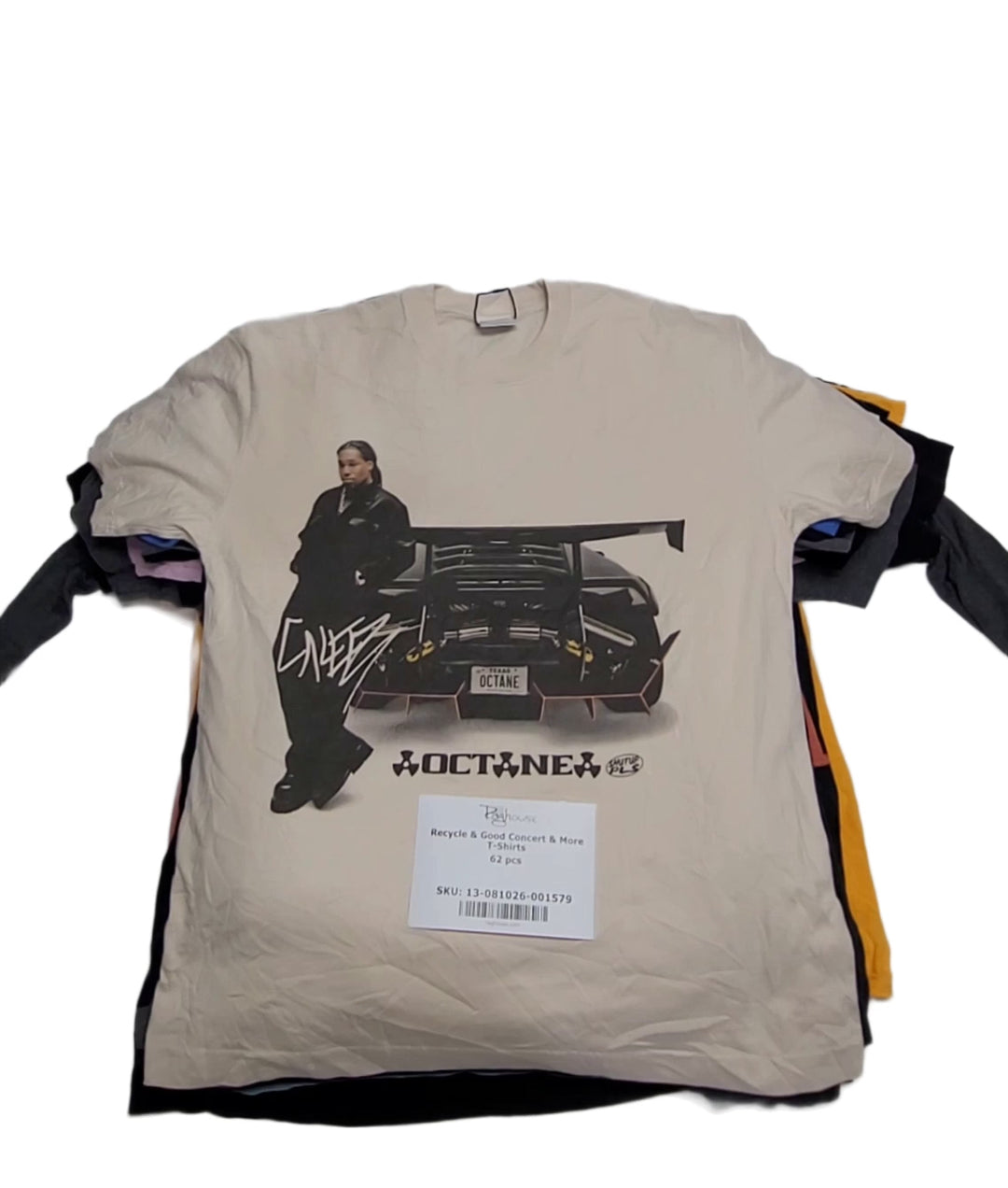 Recycle & Good Concert & More T-Shirts 62 pcs