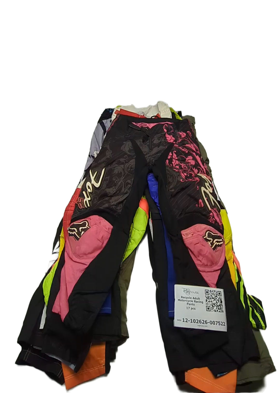 Recycle Adult Motorcycle Racing Pants 17 pcs