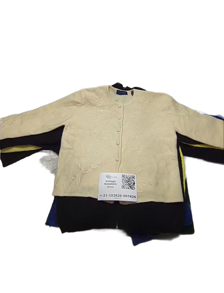 Vintage Sweaters 18 pcs