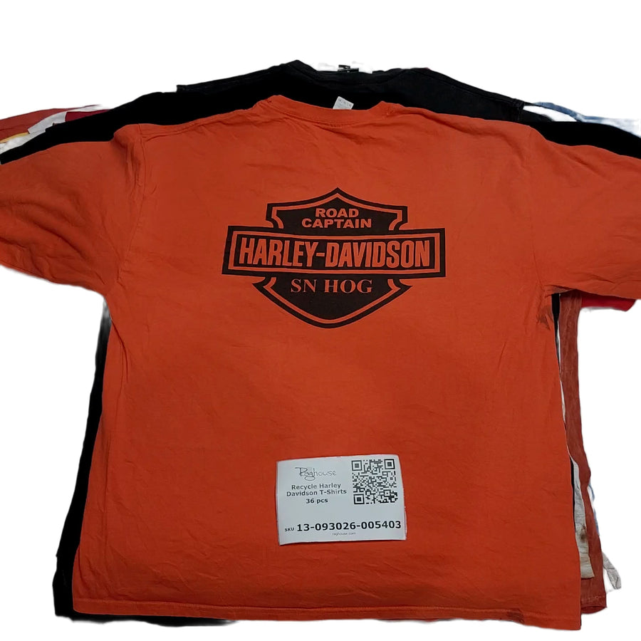 Recycle Harley Davidson T-Shirts 36 pcs