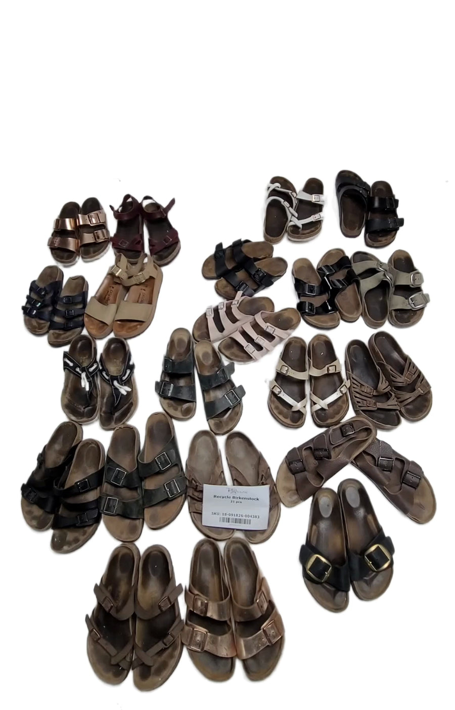 Recycle Birkenstock 21 pcs