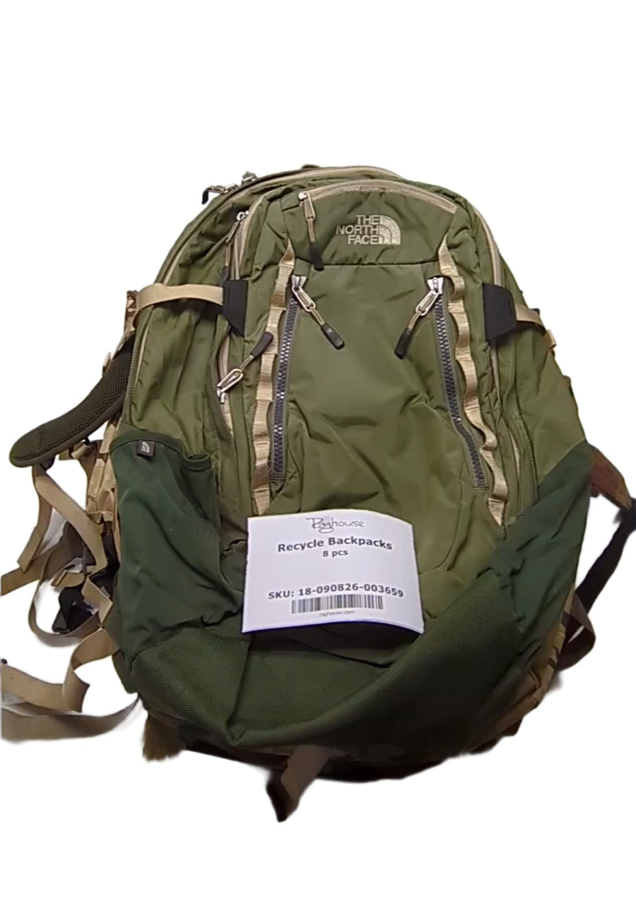 Recycle Backpacks 8 pcs