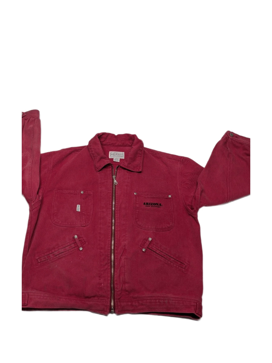 Arizona Jean Company Denim Zipper Jacket M 1 pc