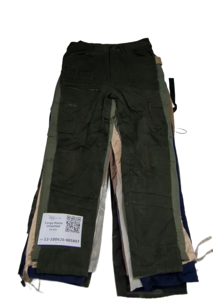 Cargo Pants Unsorted 25 pcs