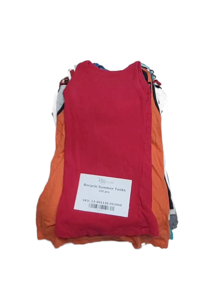 Recycle Summer Tanks 105 pcs
