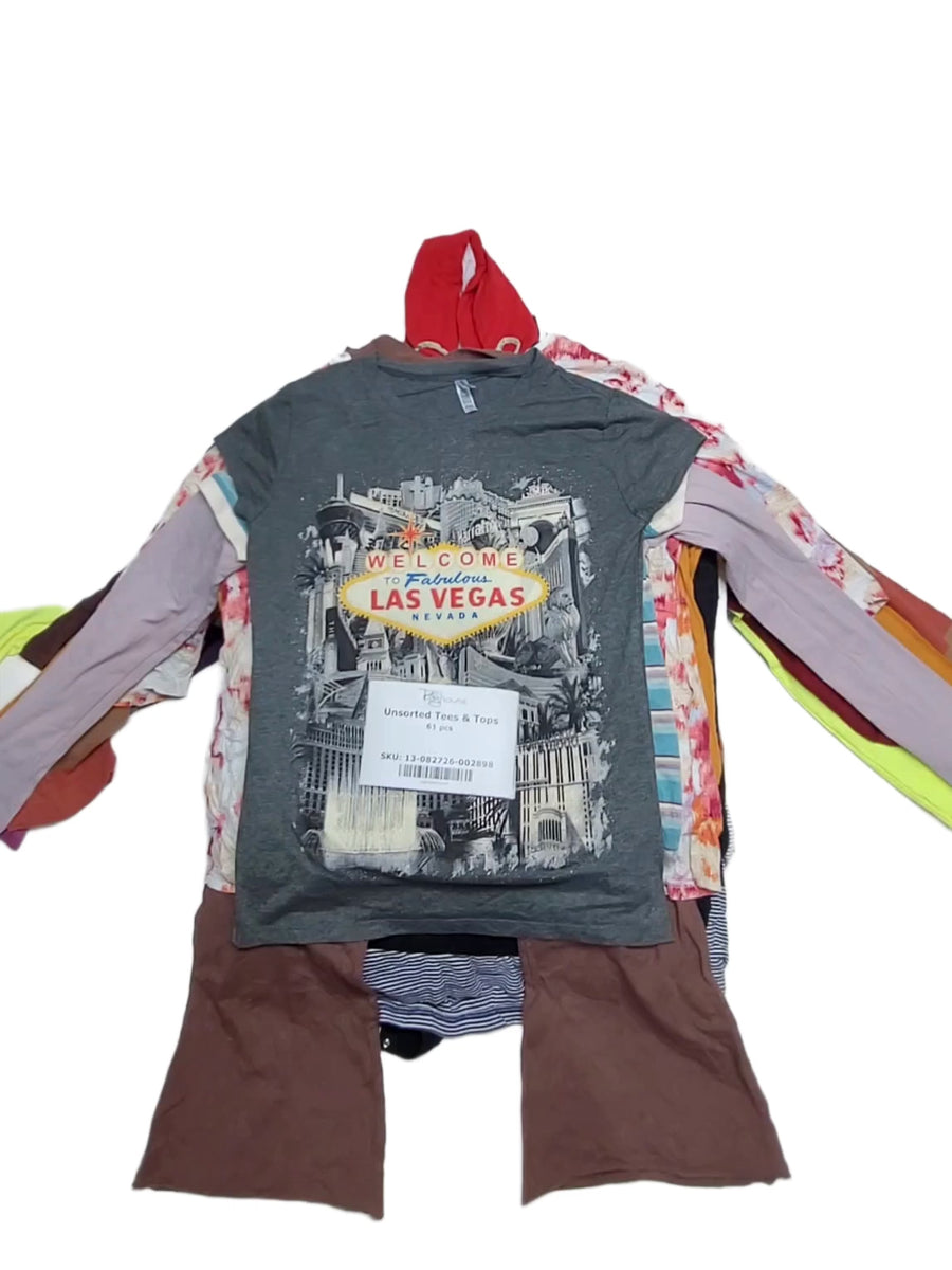Unsorted Tees & Tops 61 pcs