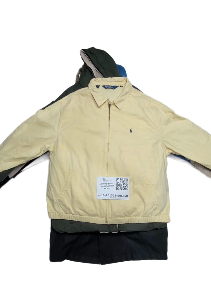 Recycle Ralph Lauren & Tommy Hilfiger Jackets 15 pcs