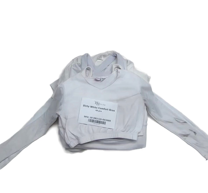 Dirty White Comfort Bras 48 pcs