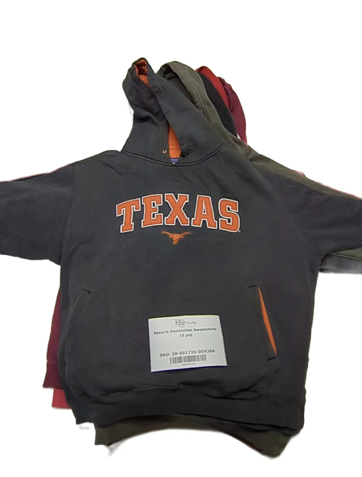 Recycle Destination Sweatshirts 15 pcs