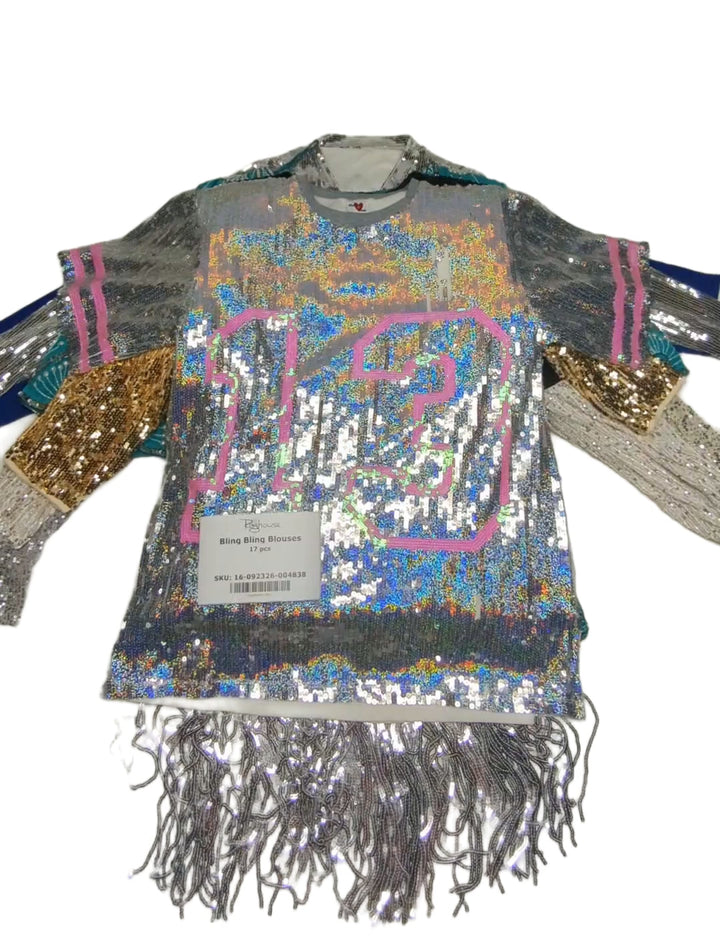 Bling Bling Blouses 17 pcs