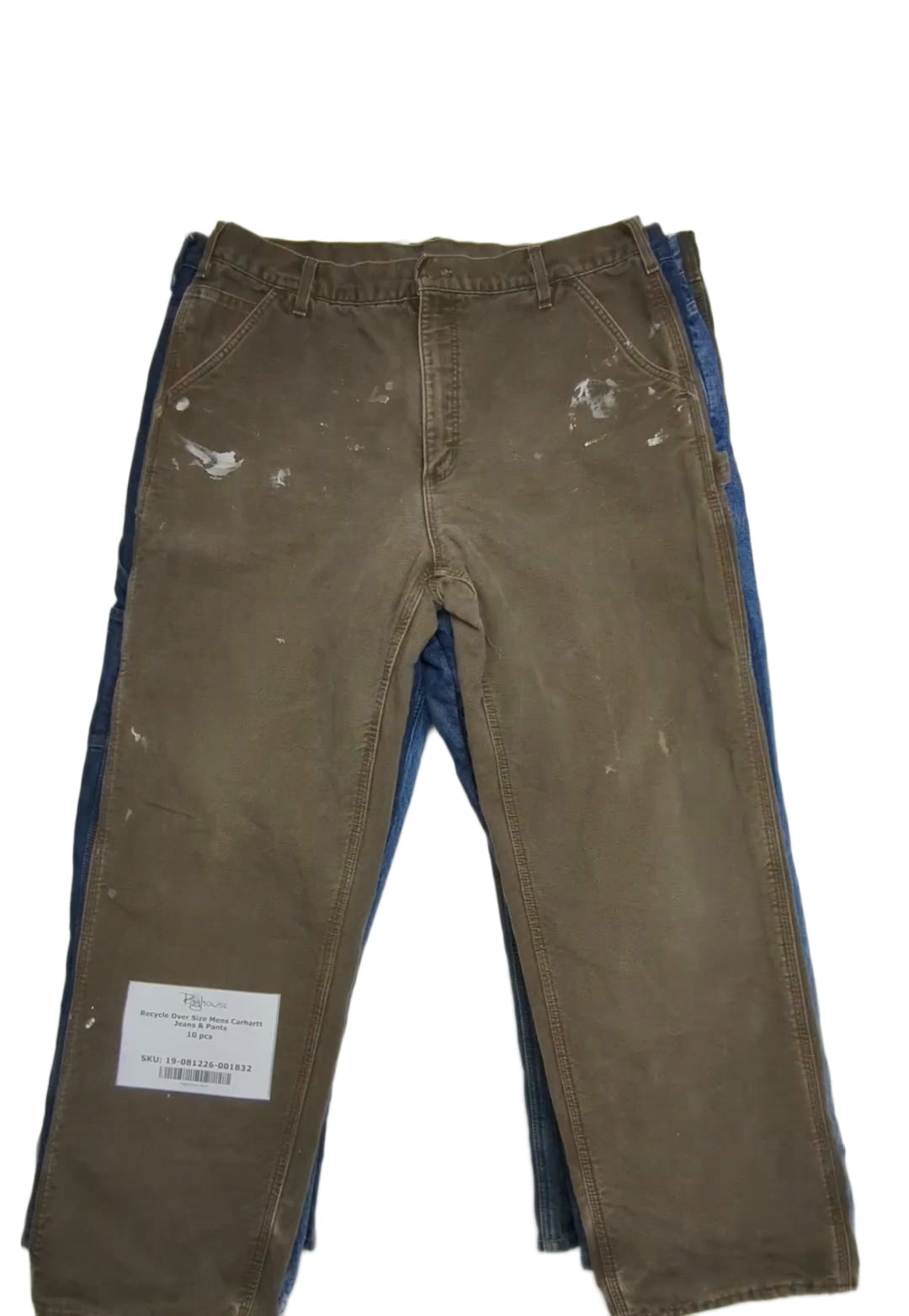 Recycle Over Size Mens Carhartt Jeans & Pants 10 pcs