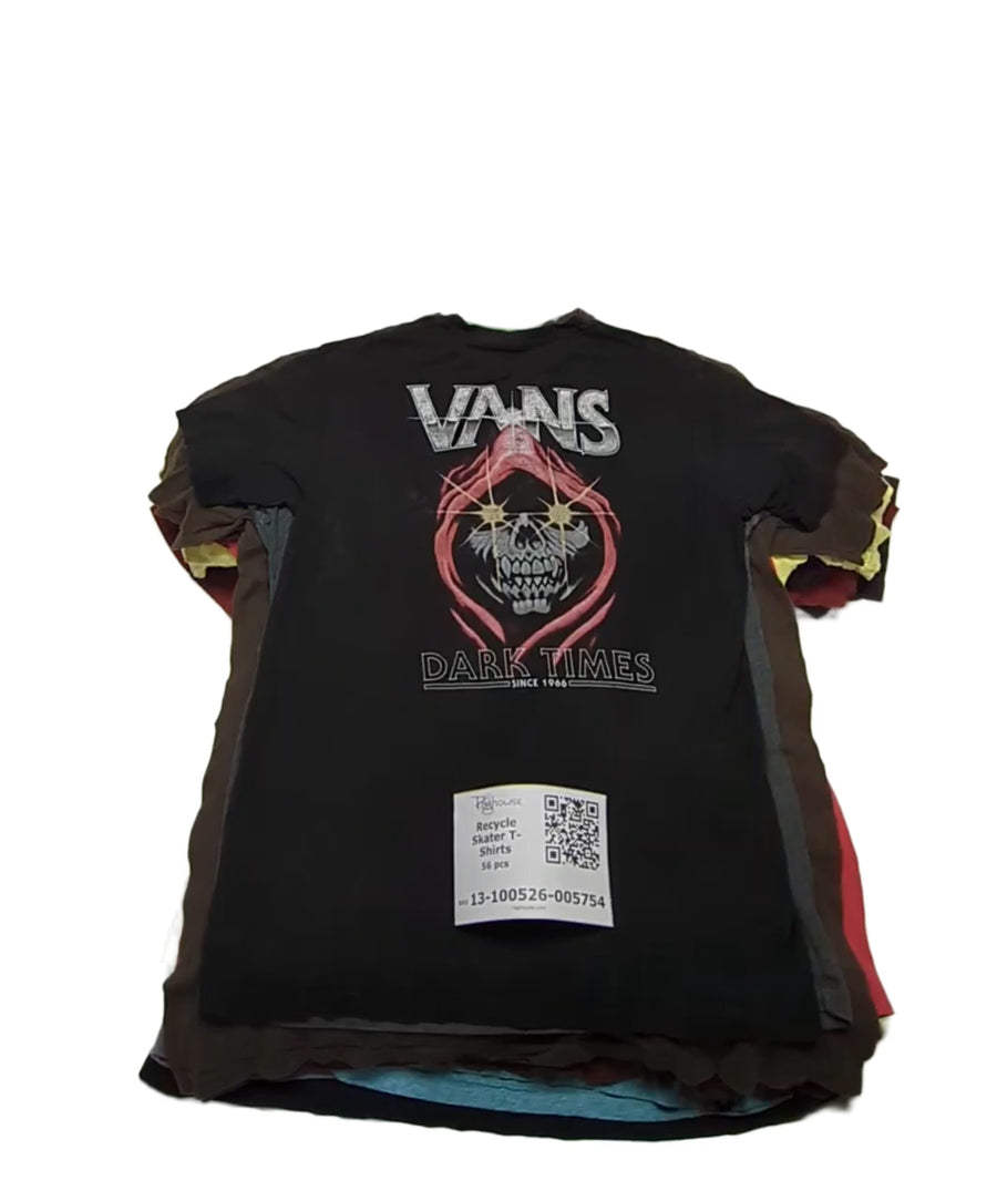 Recycle Skater T-Shirts 56 pcs