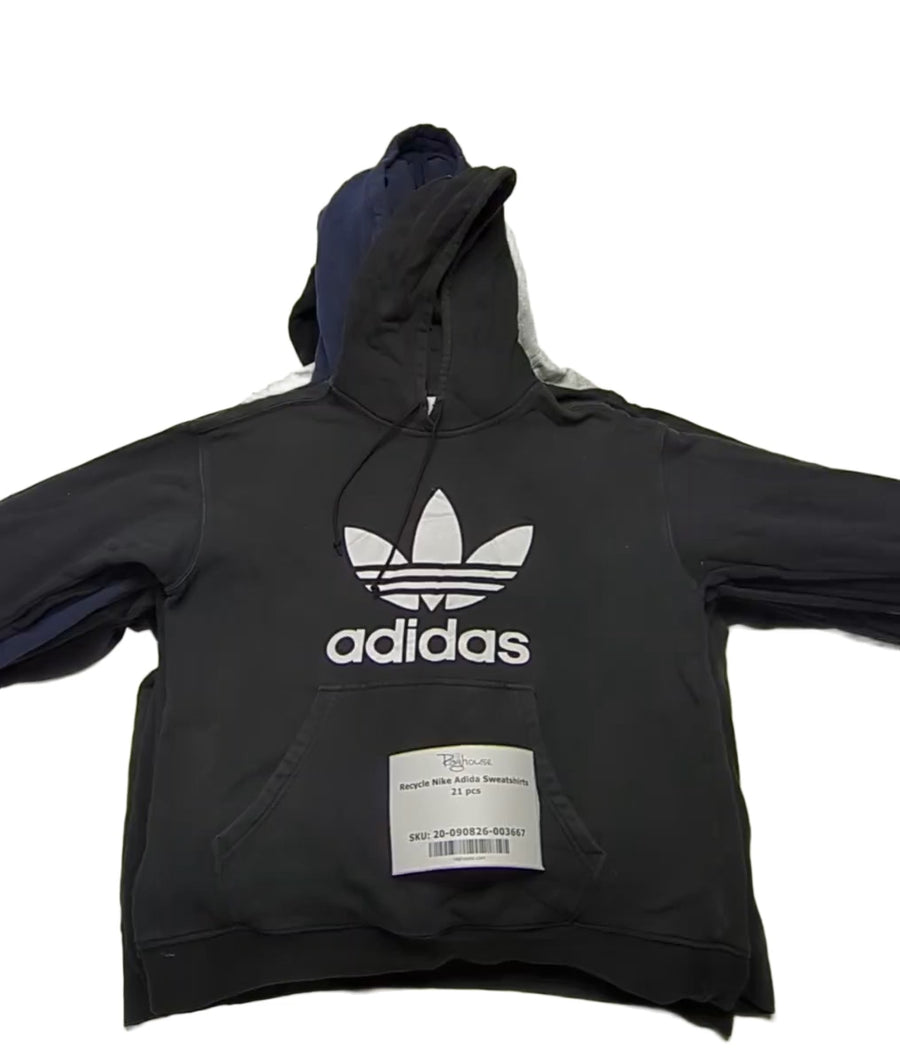 Recycle Nike Adida Sweatshirts 21 pcs