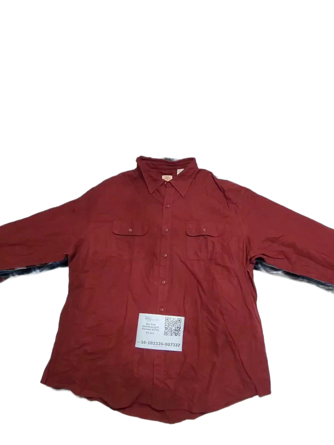 Big Size Heavyweight Flannel Shirts 16 pcs