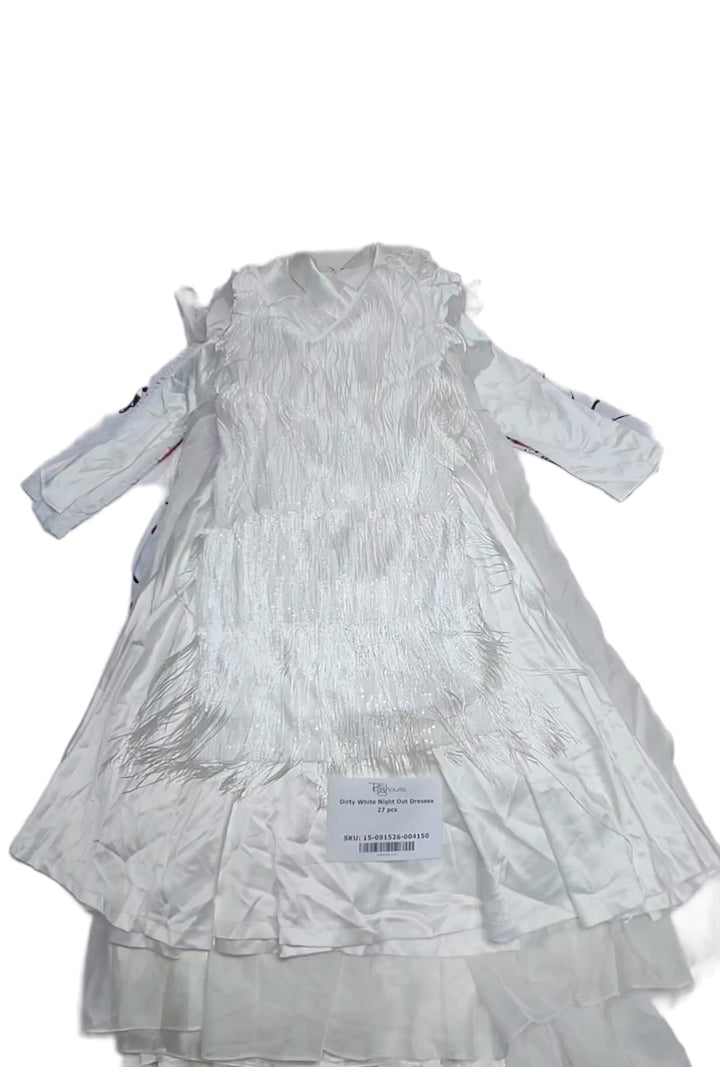 Dirty White Night Out Dresses 27 pcs
