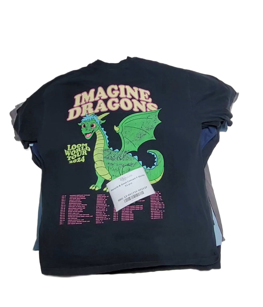 Recycle & Good Concert T-Shirts 51 pcs