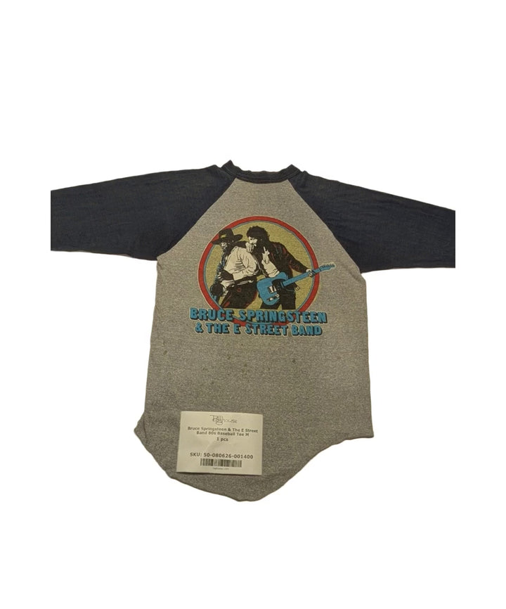 Bruce Springsteen & The E Street Band 80s Baseball Tee M 1 pc