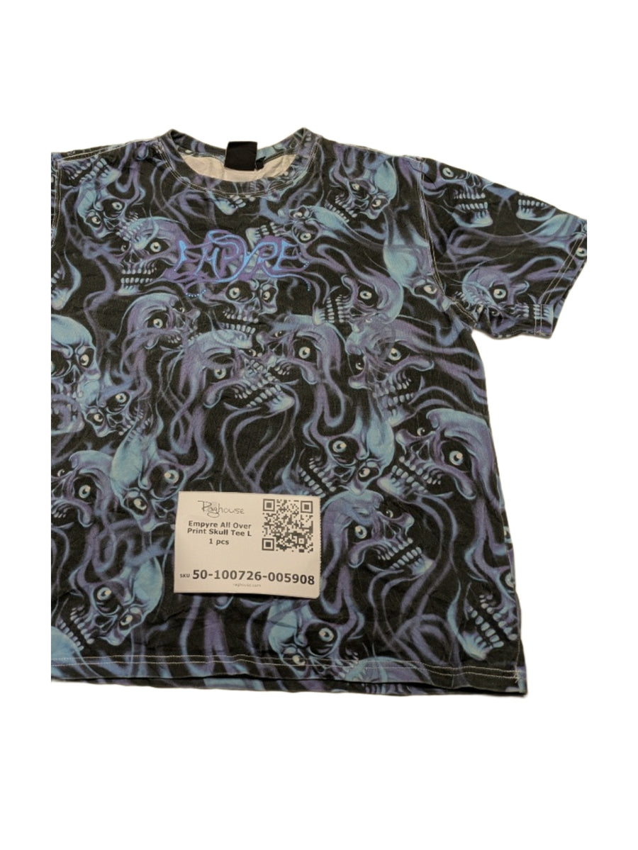 Empyre All Over Print Skull Tee L 1 pc