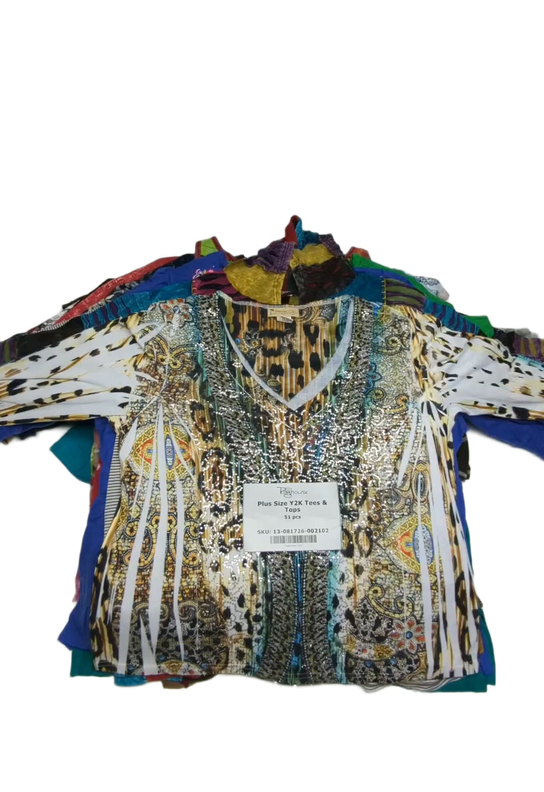 Plus Size Y2K Tees & Tops 51 pcs