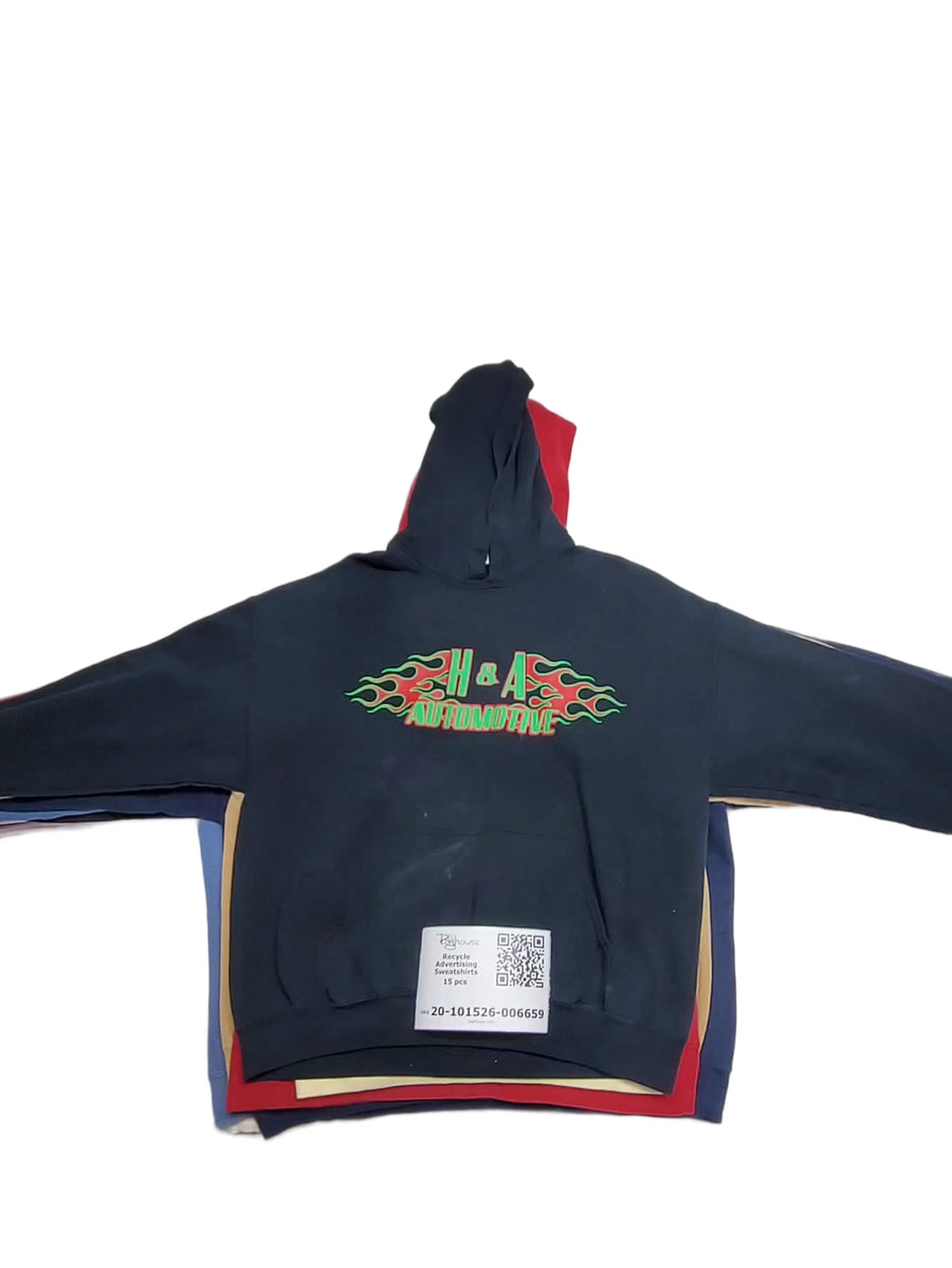 Recycle Advertising Sweatshirts 15 pcs