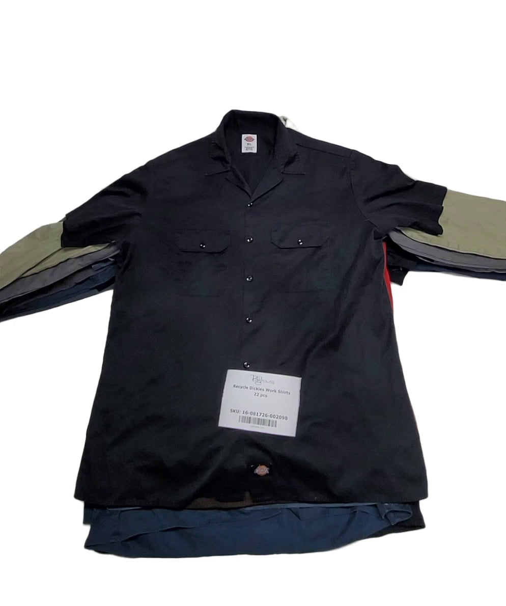 Recycle Dickies Work Shirts 22 pcs