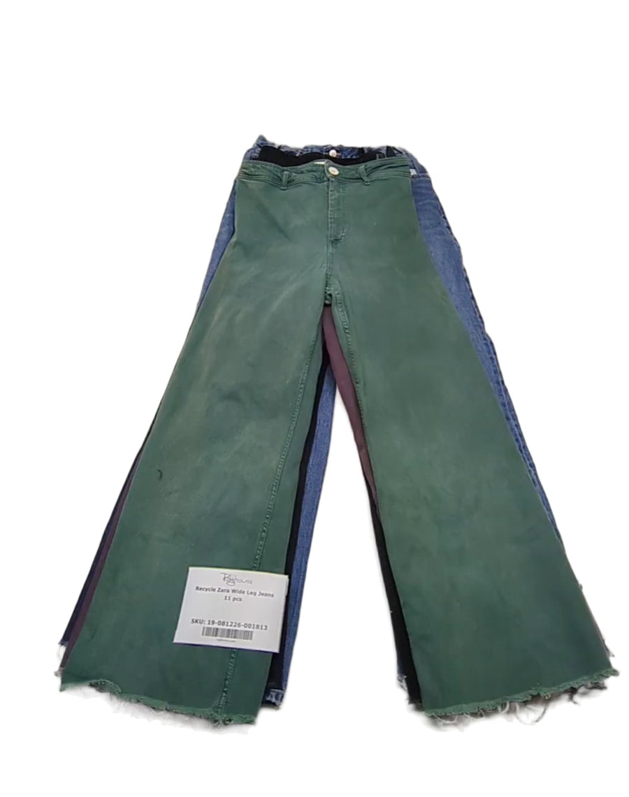 Recycle Zara Wide Leg Jeans 11 pcs