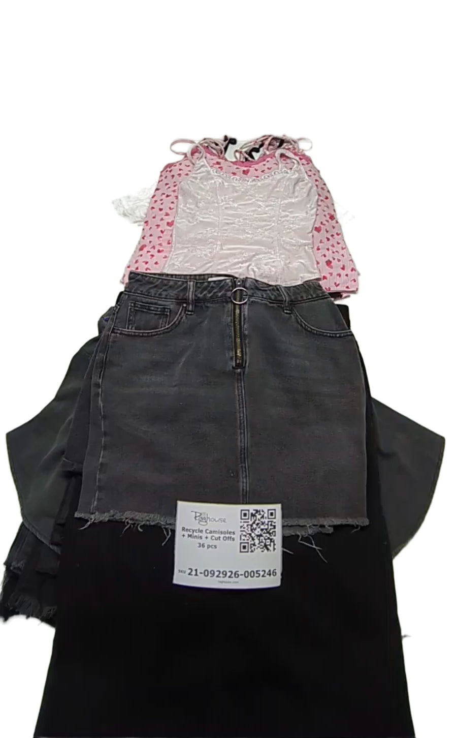 Recycle Camisoles + Minis + Cut Offs 36 pcs