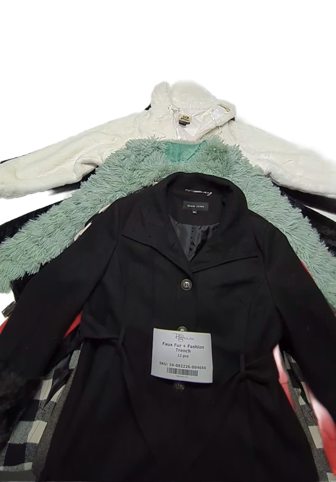 Faux Fur + Fashion Trench 13 pcs