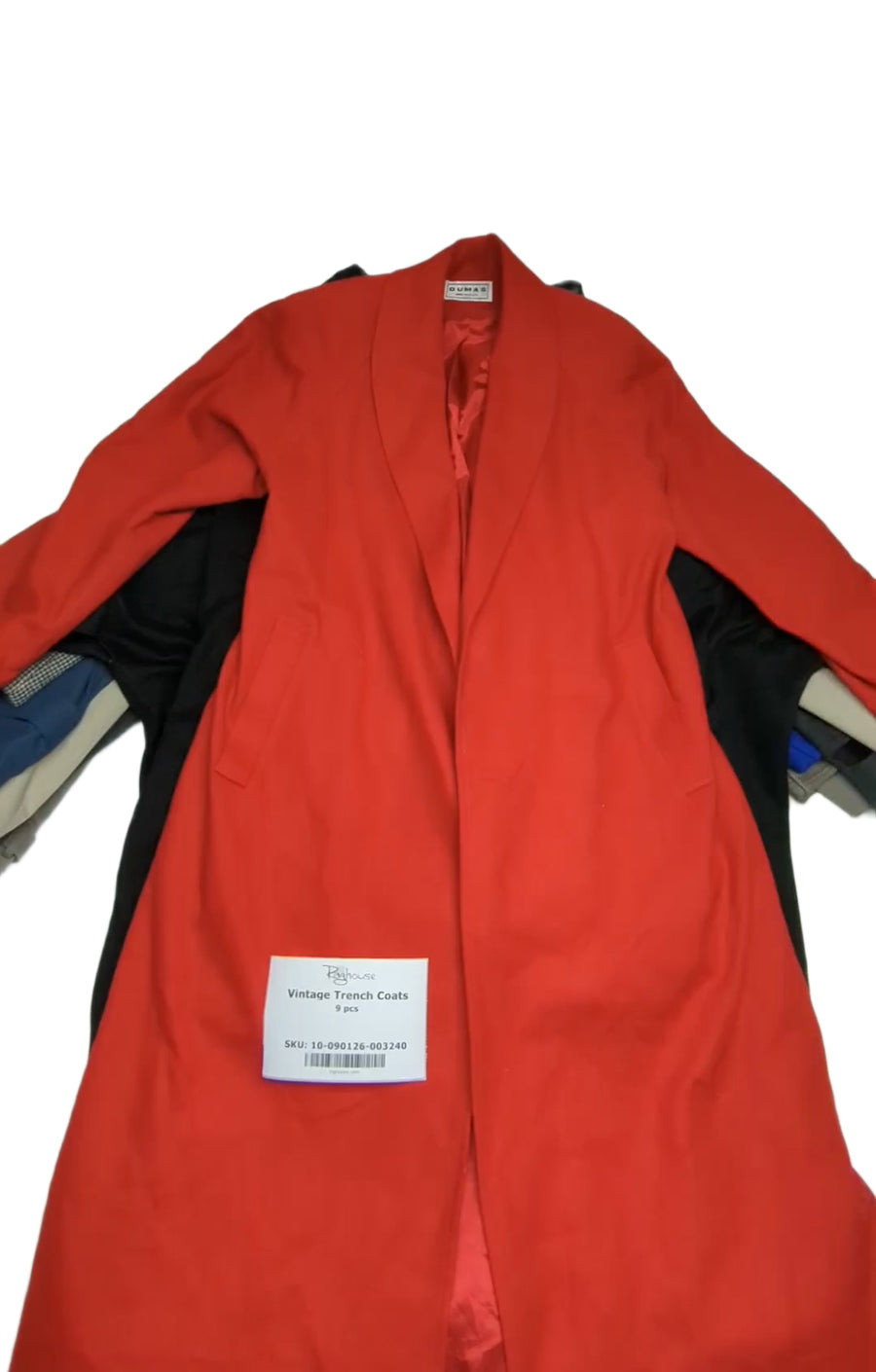 Vintage Trench Coats 9 pcs