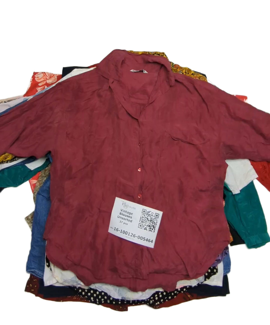 Vintage Blouses Unsorted 37 pcs