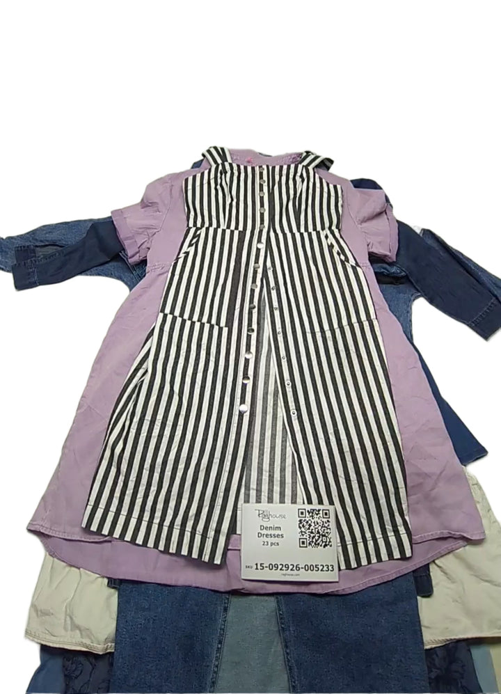 Denim Dresses 23 pcs