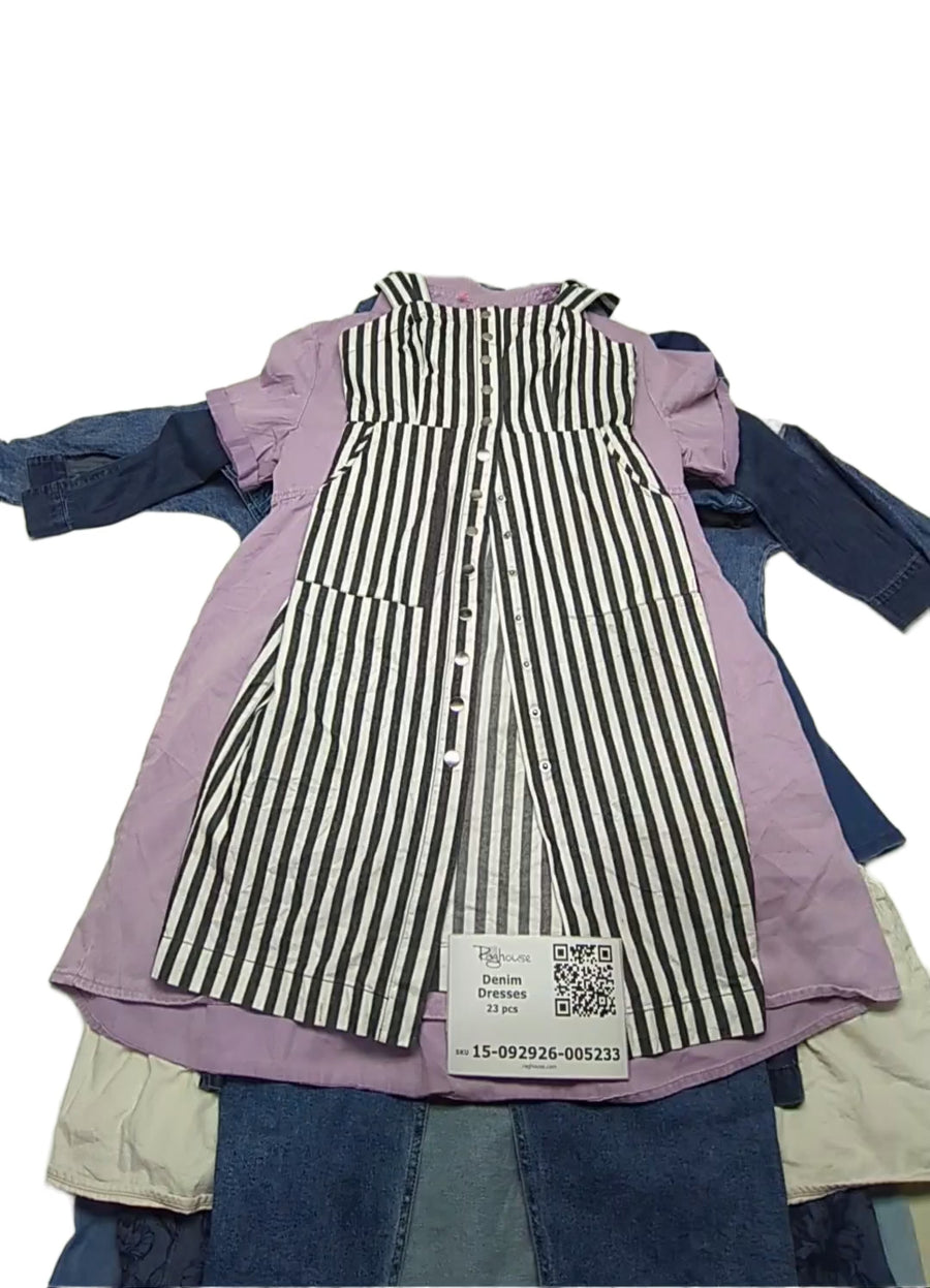 Denim Dresses 23 pcs