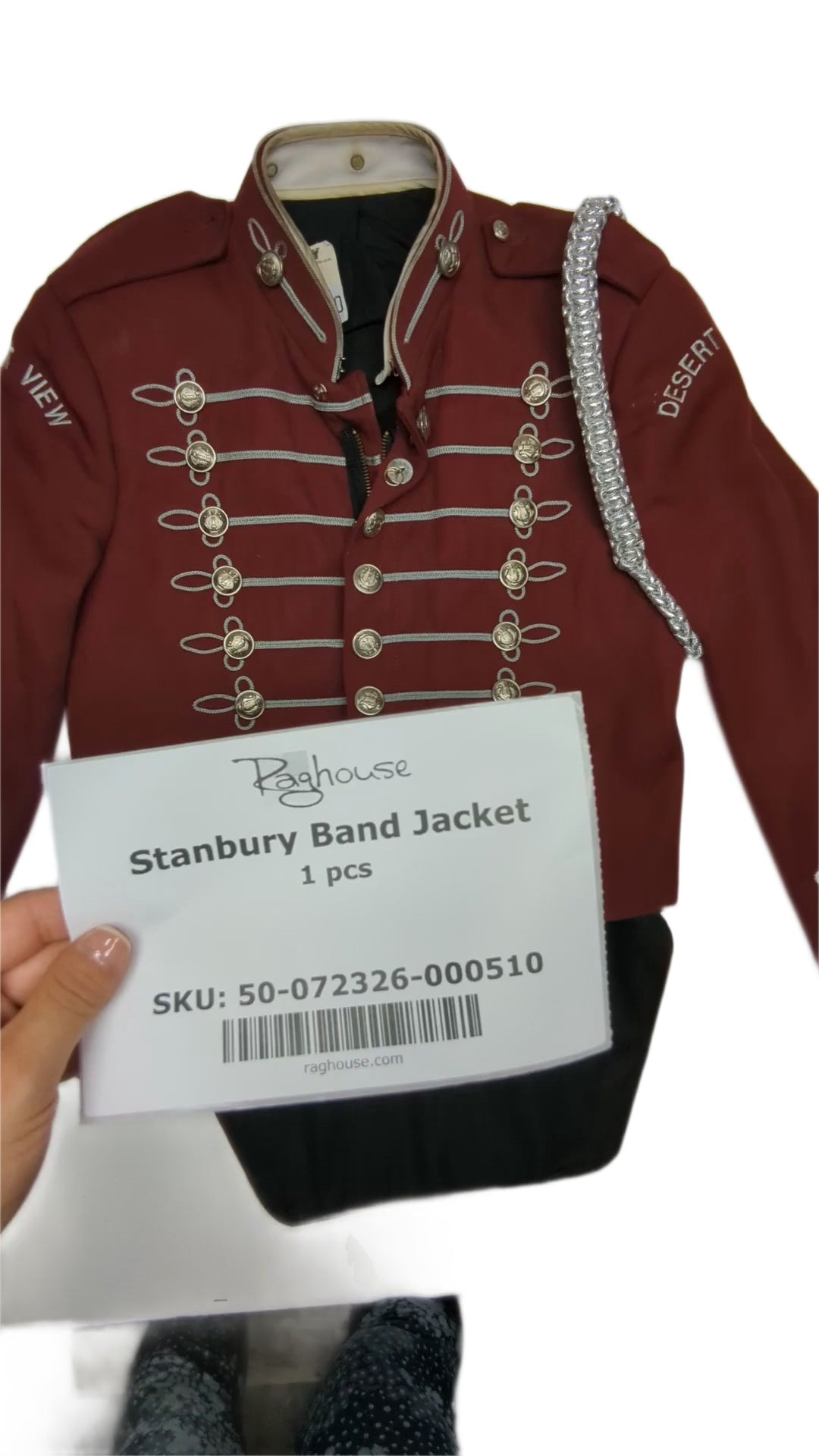 Stanbury Band Jacket 1 pcs