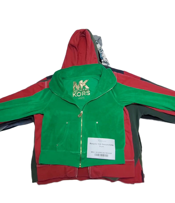 Recycle Y2K Sweatshirts 16 pcs