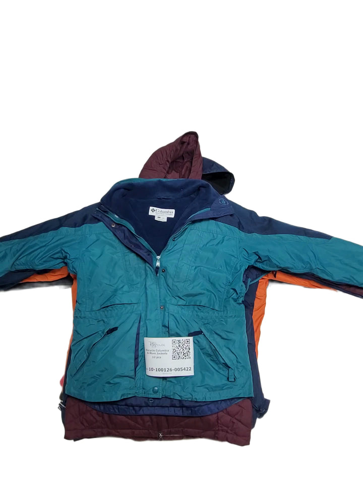 Recycle Columbia & More Jackets 12 pcs